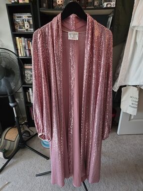 Forte Forte Pink Sequin Duster